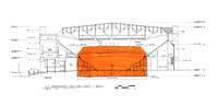 existing arena in orange, the expansion doubled the seating bowl and added many amenities.